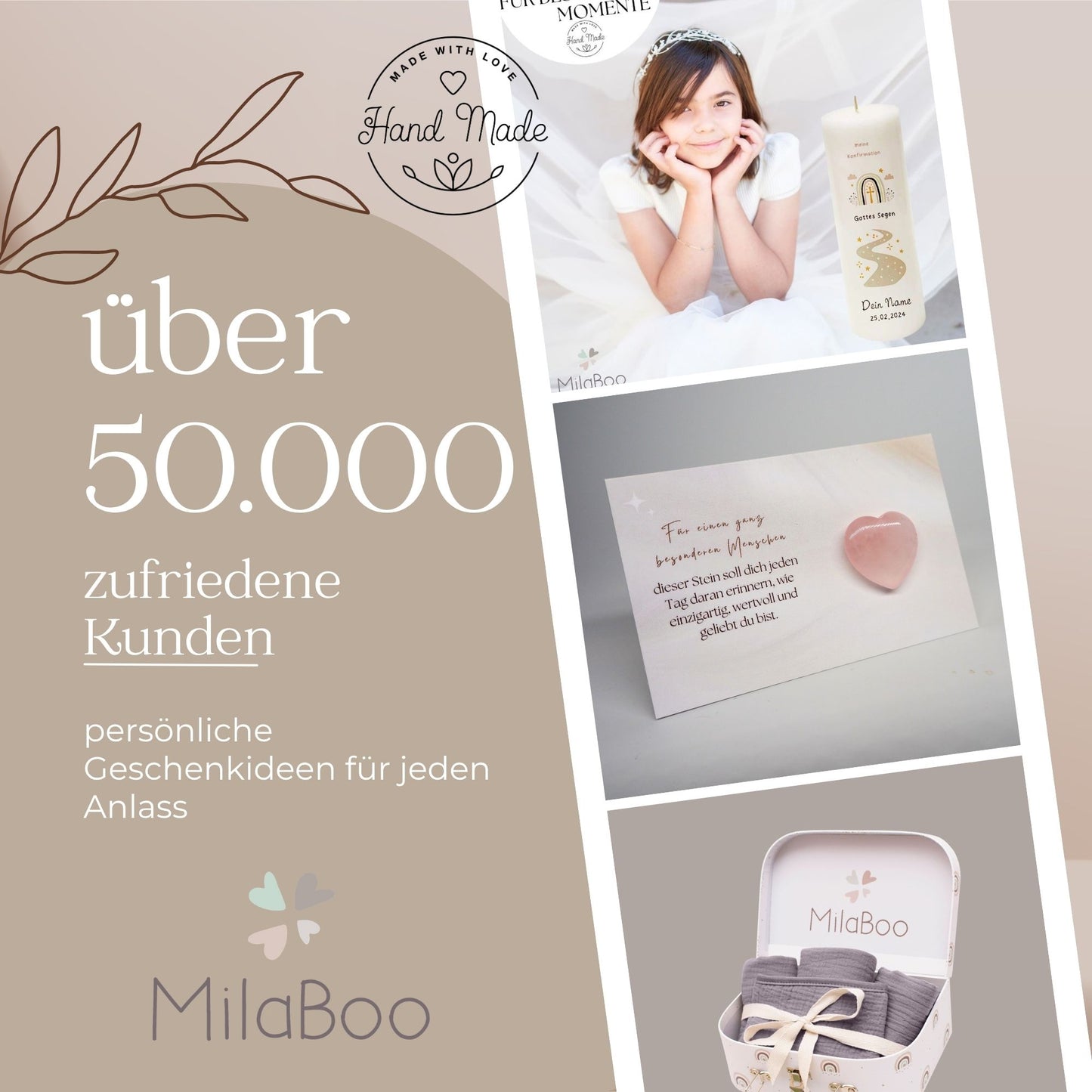 Windeltorte Boho Hase – 20 cm