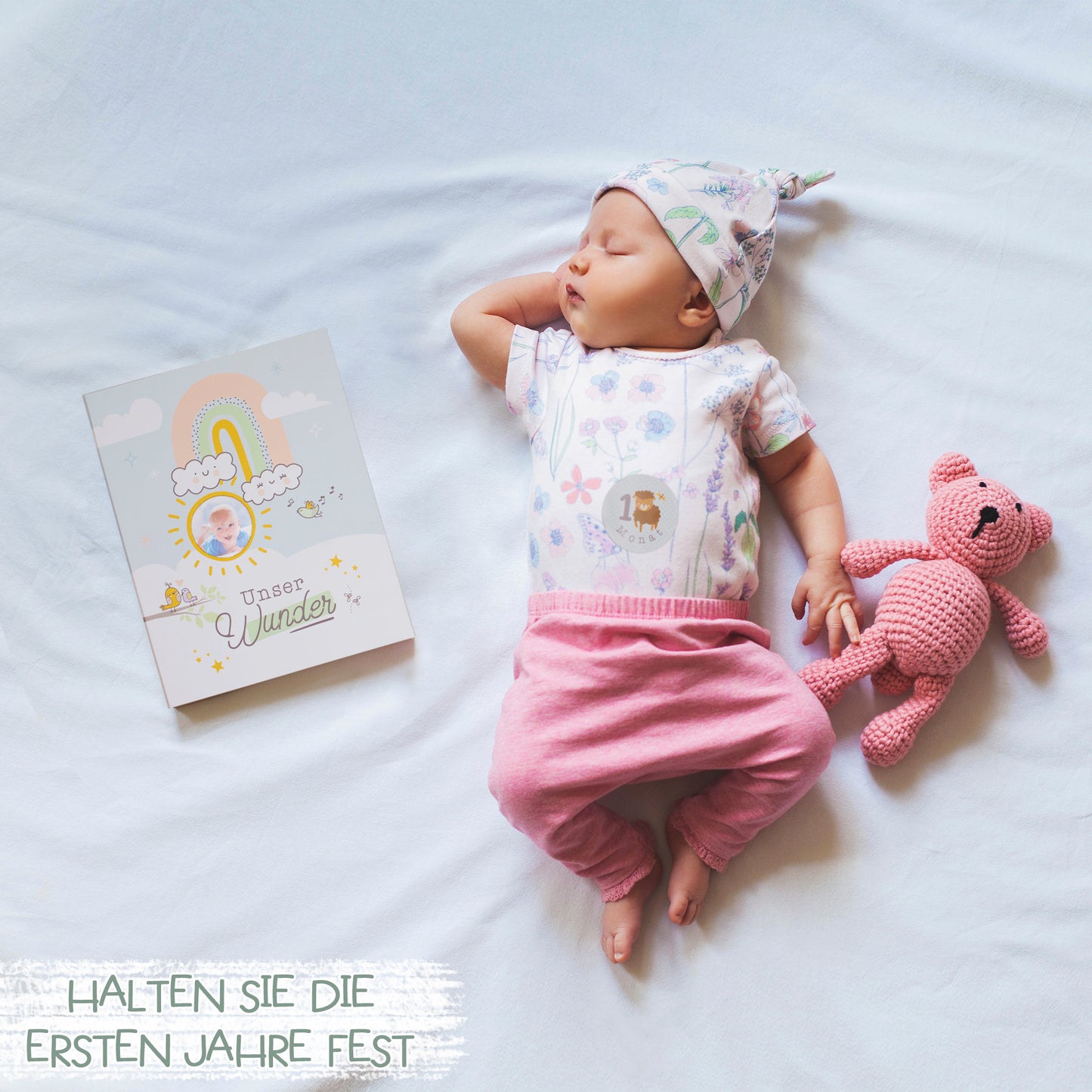 Unser Wunder Erinnerungsbuch Baby (Ringbuch)