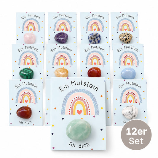12er Set Glückssteine - Musteine