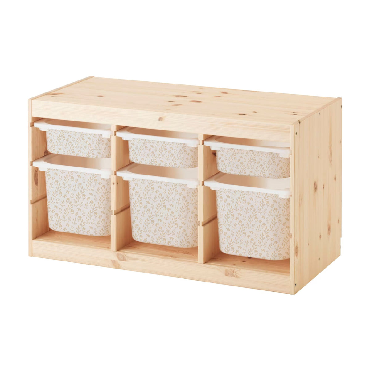 MilaBoo® TROFAST Aufkleber-Set in Beige – hochwertige Vinylsticker für ein stilvolles Kinderzimmer