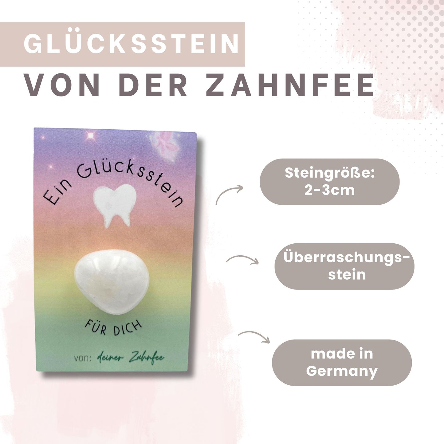 Glücksstein Zahnfee