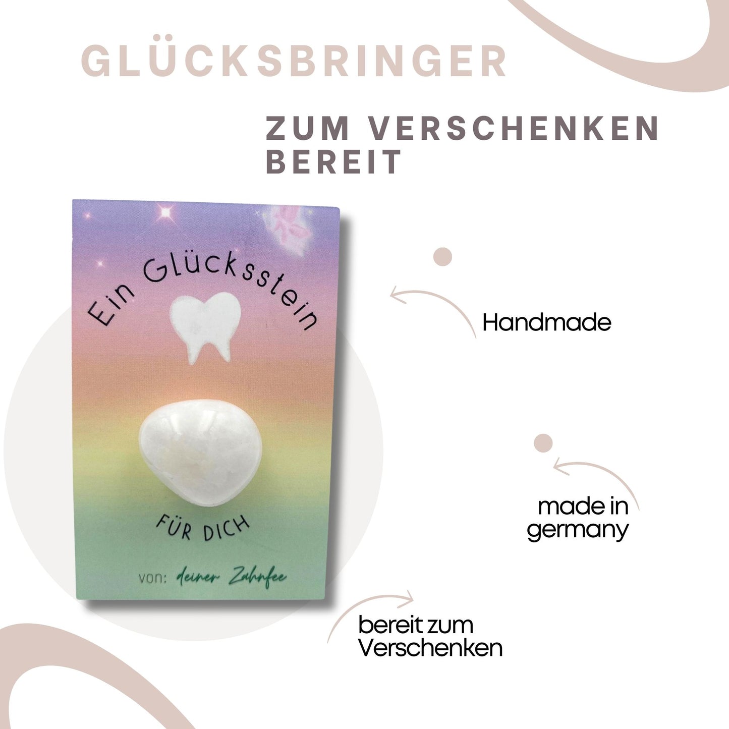 Glücksstein Zahnfee