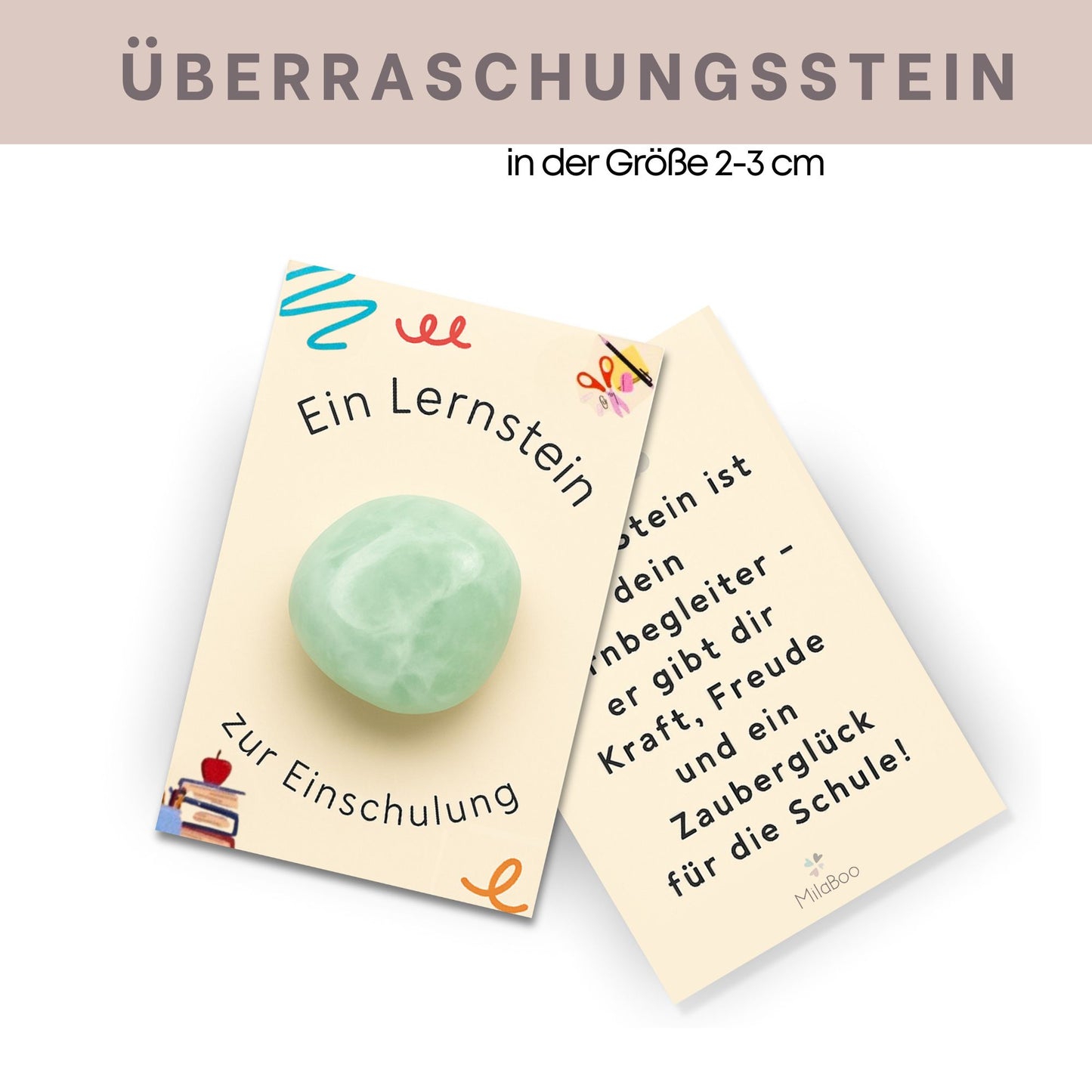 Lernstein zur Einschulung