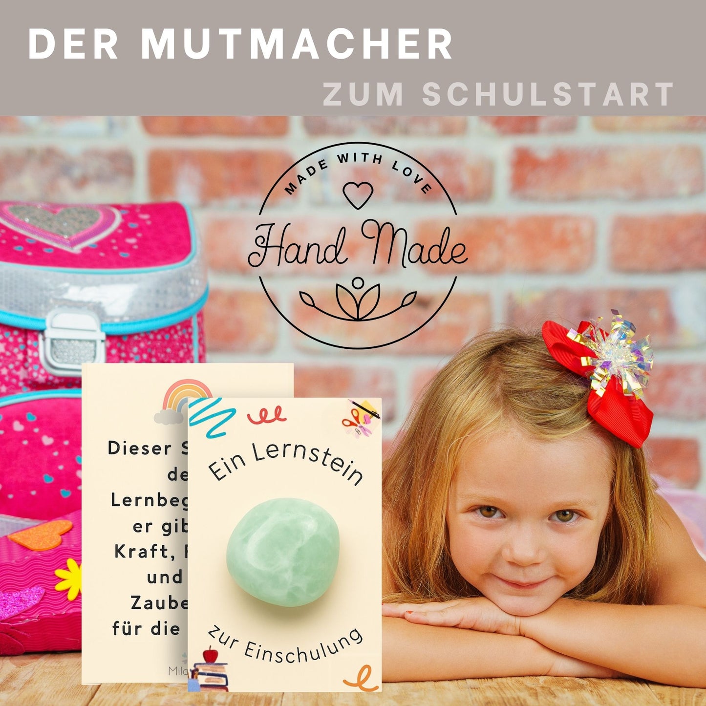 Lernstein zur Einschulung