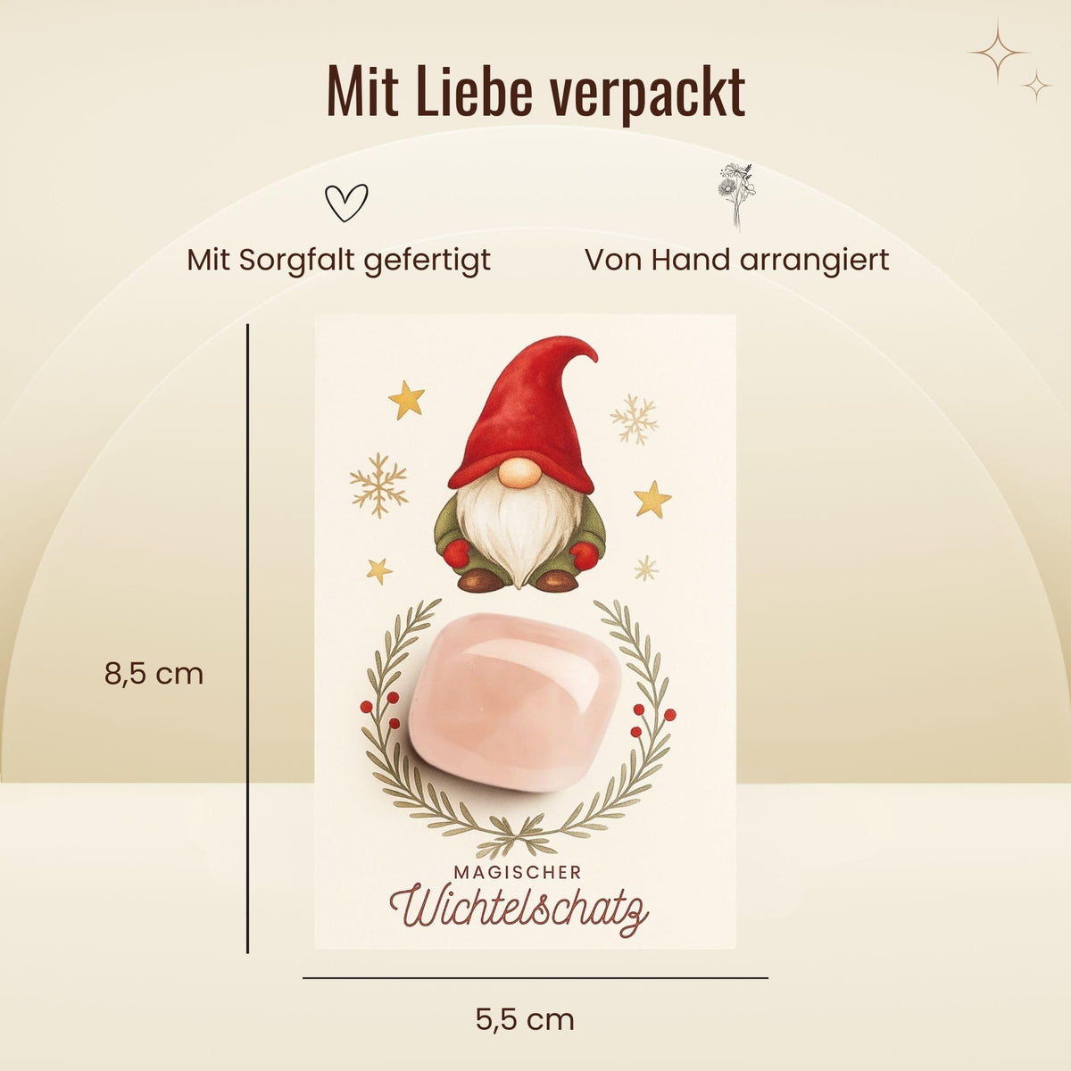 Milaboo® Wichtelschatz als Geschenk und Wichtel Zubehör Weihnachten