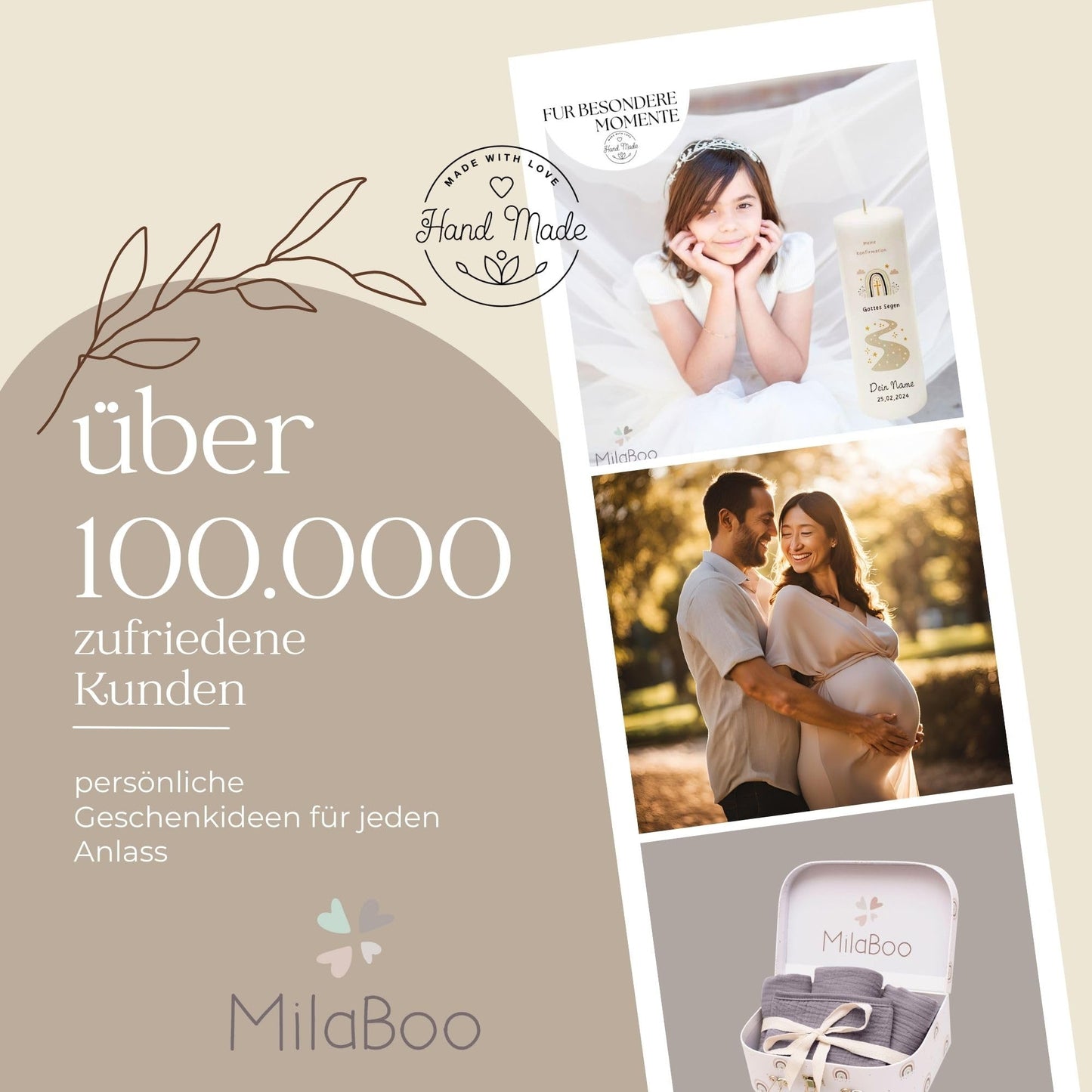 Milaboo® Bambus Glücksstifte - 10er Set