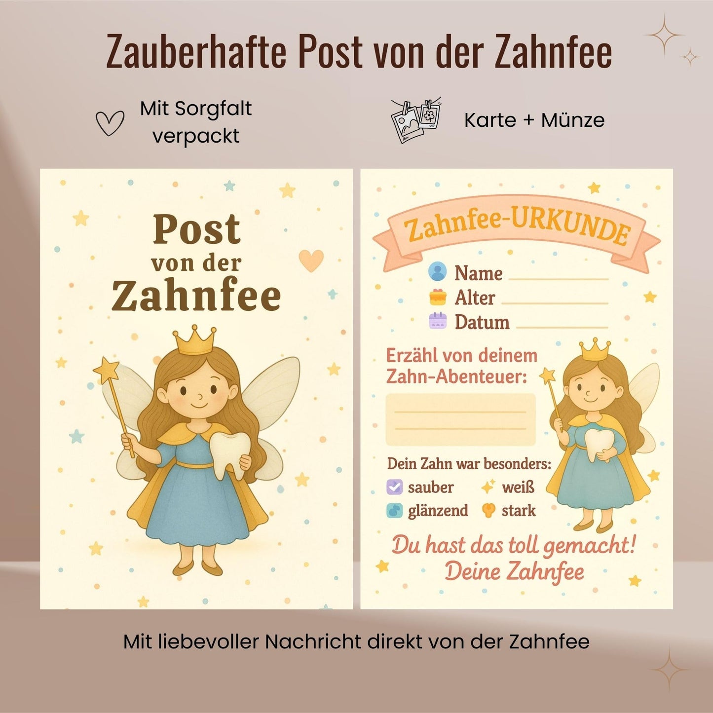 Milaboo Zahnfee-Geschenkset